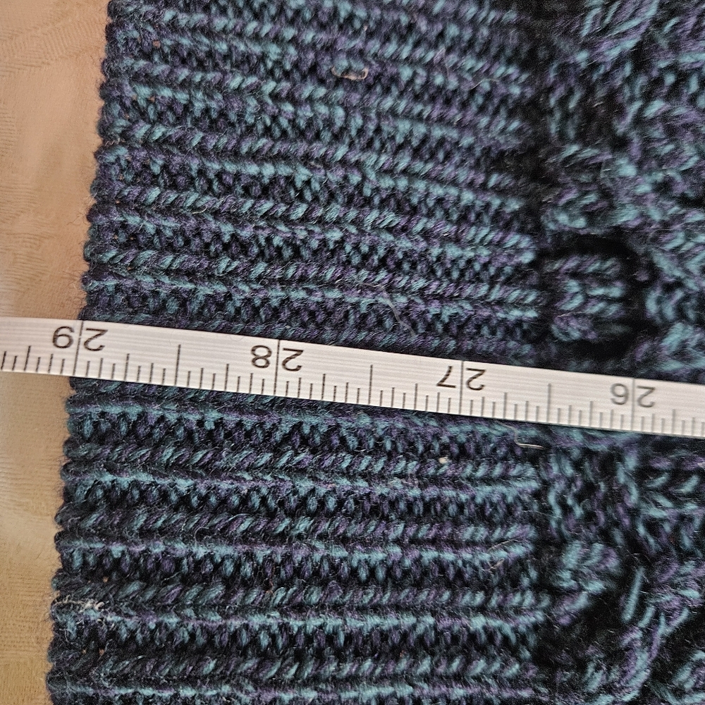 Aran Crafts Men's Atlantic blue 1/2 Zip Cable Knit Zip Sweater $189 - Picture 12 of 16